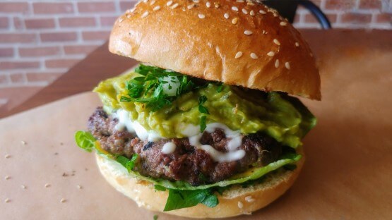 Guacamole Cheeseburger